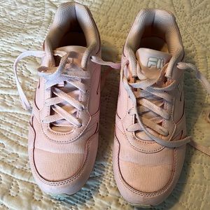 Fila pink sneakers